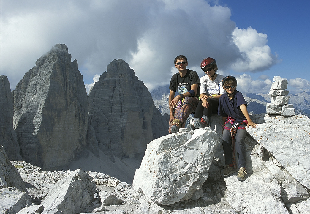 02-26-07.jpg - Sommet du Paterno : Tre Cime
