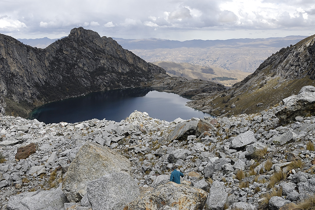 070709-04.jpg - Laguna Churup vue du lac sup�rieur