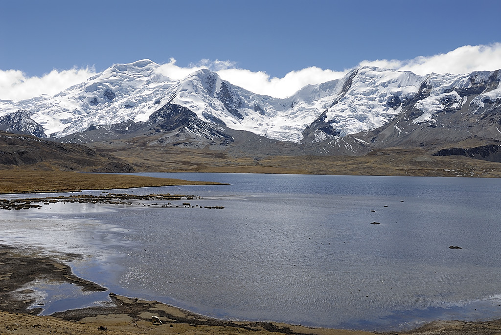 070728-24.jpg - Le long de la laguna Ccasccara : nevado Montura