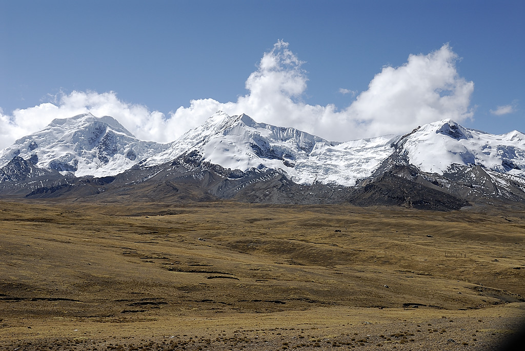070728-40.jpg - De la Laguna Ccasccara � Phinaya, nevado Montura
