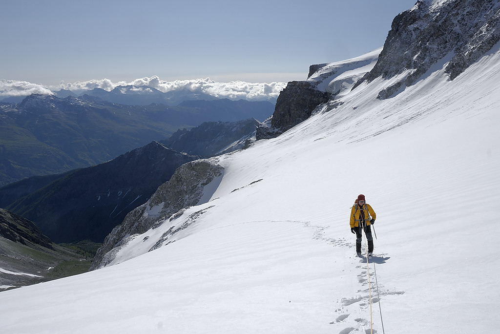 090621-05.jpg - Pentes pour prendre pieds sur le Glcier du Monetier