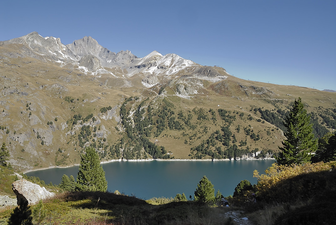 111002-141038.jpg - Dent Parach�e, Lac de Plan d'Amont