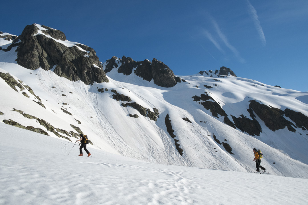 130608-070917.jpg - Traversée pour rejoindre le col de l'Amiante