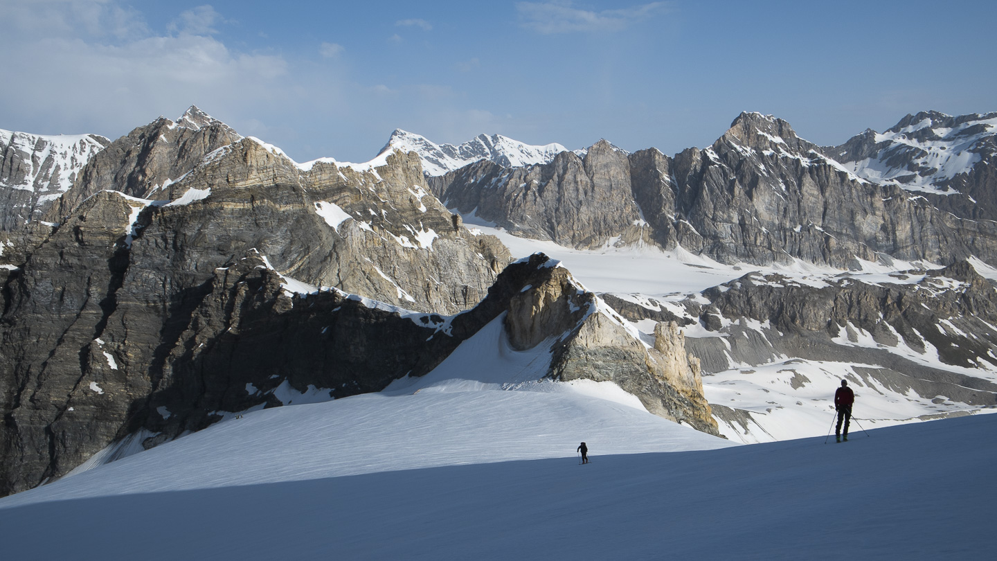 140608-074215.jpg - Glacier de Bassagne, long replat sous le sommet