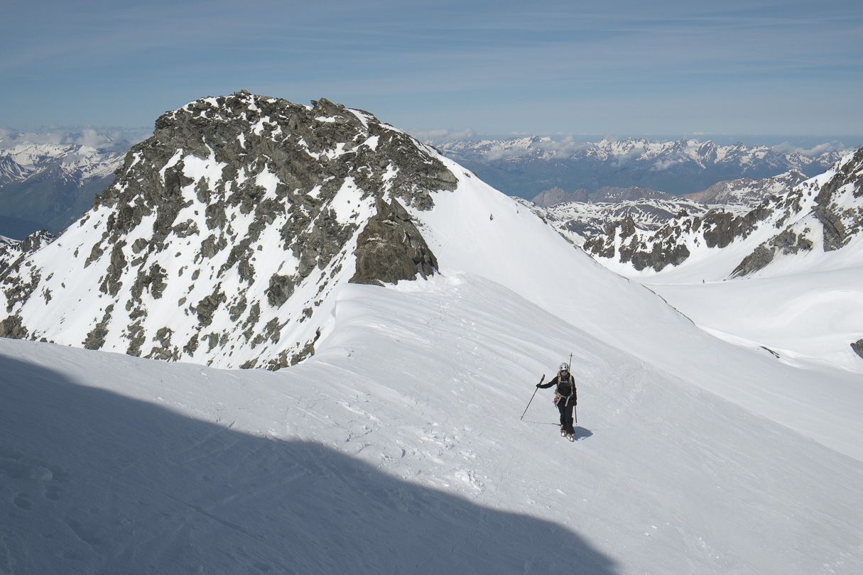 150531-100402.jpg - Arête entre le mont de Gébroulaz et l'aiguille de Polset